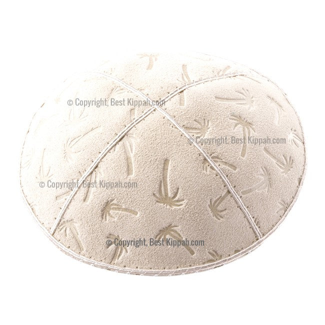 C100 - PALM TREES KIPPAH