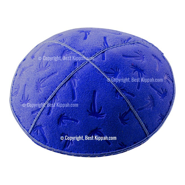 C100 - PALM TREES KIPPAH