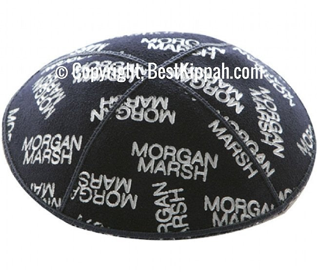 CUSTOM NAME KIPPAH