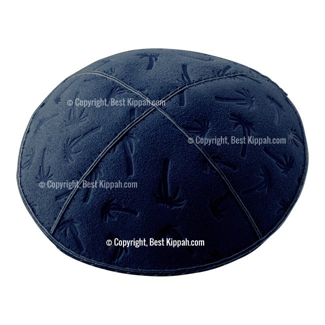 C100 - PALM TREES KIPPAH