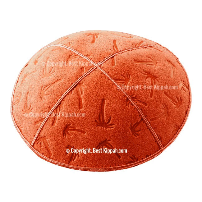 C100 - PALM TREES KIPPAH