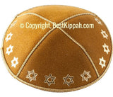 METALLIC STAR OF DAVID BORDER (Kippah)