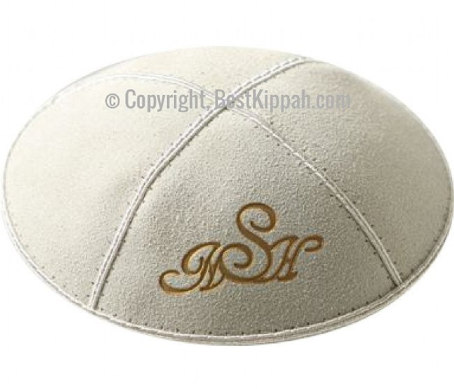 MONOGRAM EMBOSSED Kippah