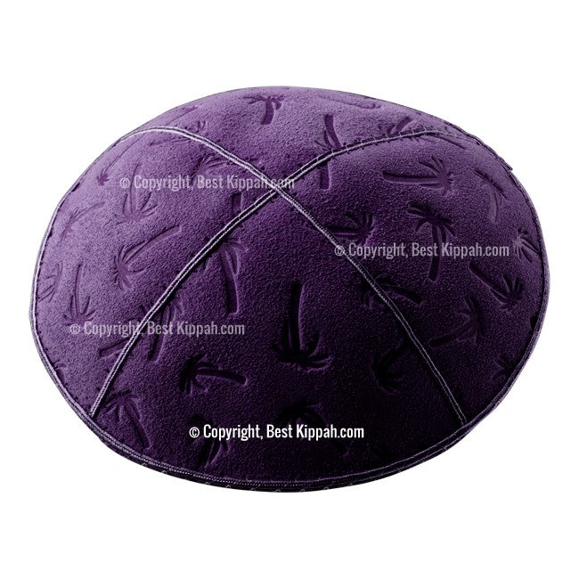 C100 - PALM TREES KIPPAH
