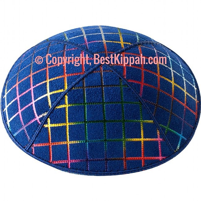 D71 - METALLIC QUILTED EMBOSSING (Kippah)