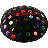 D76 - METALLIC POLKA DOTS EMBOSSING (Kippah)