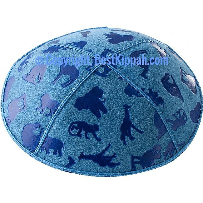 D77 - METALLIC ANIMALS EMBOSSING (Kippah)