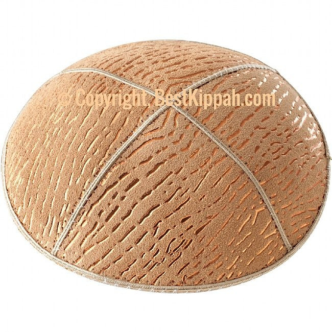 D89 - METALLIC DOTTED LINES EMBOSSING (Kippah)