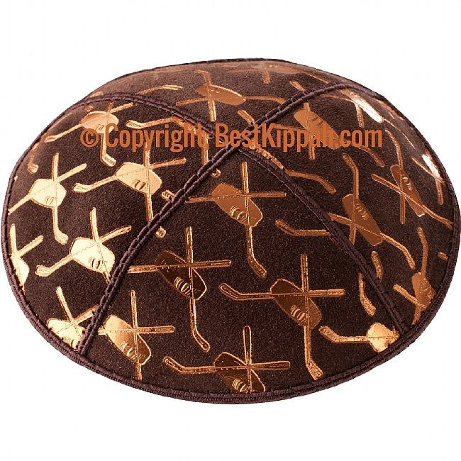 D90 - METALLIC HOCKEY PUCK STICK EMBOSSING (Kippah)