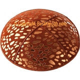 D92 - METALLIC LEOPARD EMBOSSING (Kippah)