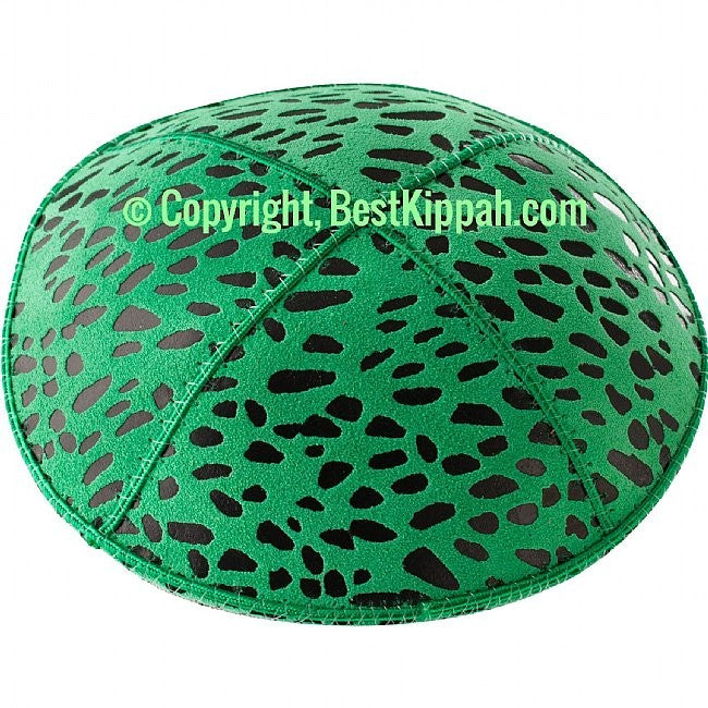 D92 - METALLIC LEOPARD EMBOSSING (Kippah)