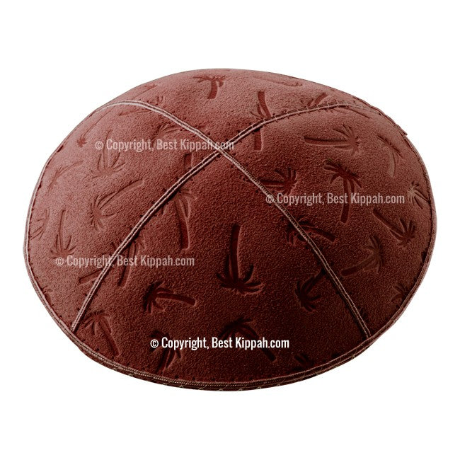 C100 - PALM TREES KIPPAH