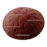 C100 - PALM TREES KIPPAH