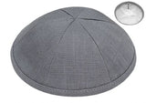 LIN10 - GREY LINEN KIPPAH