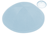 LIN29 - LIGHT BLUE LINEN KIPPAH