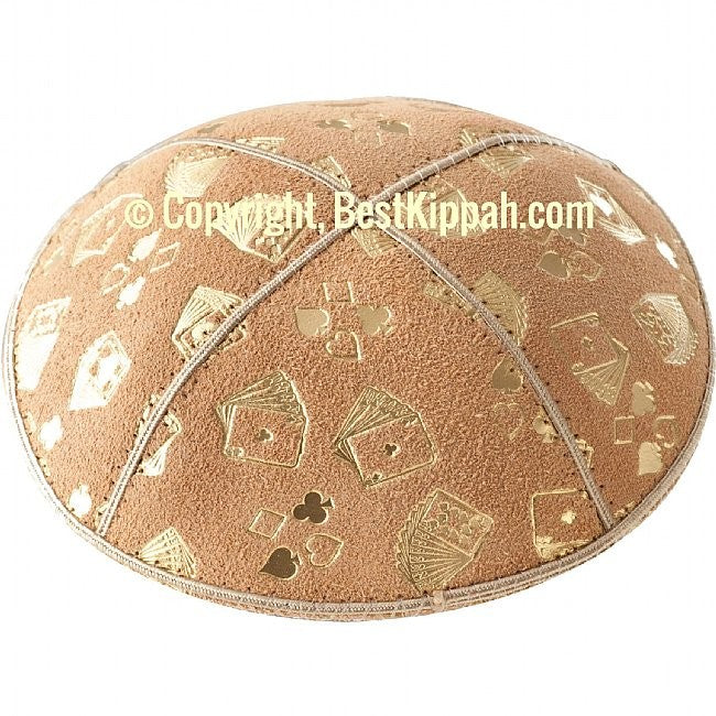 D36 - PLAYING CARDS EMBOSSING (kippah)
