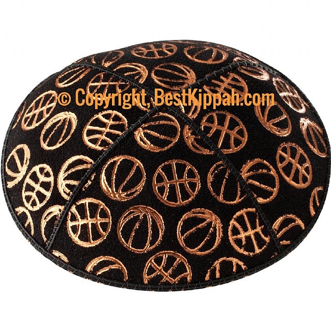 D95 - BASKETBALLS EMBOSSING (kippah)