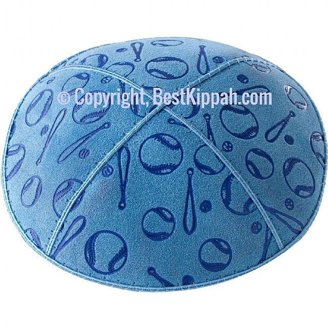 D106 - BAT N' BALL EMBOSSING (kippah)
