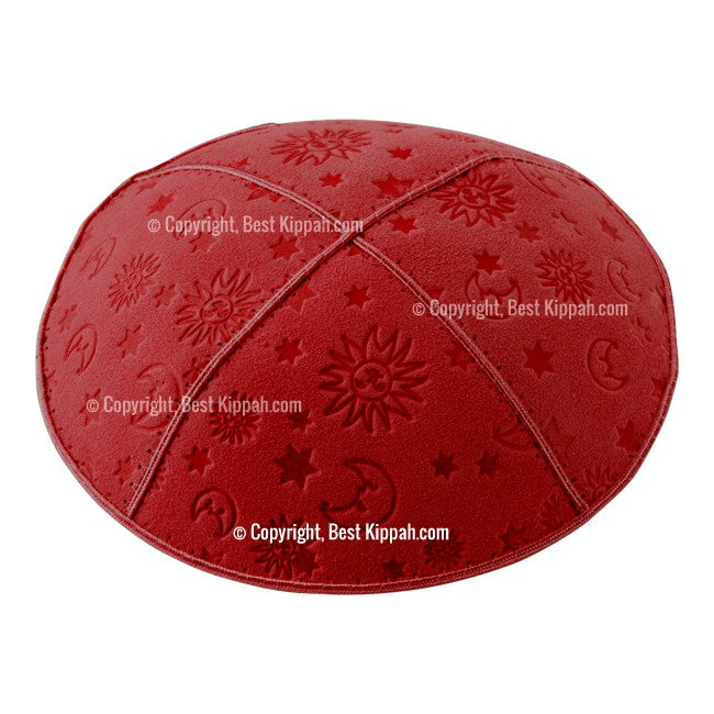 C43 - AQUARIUS EMBOSSING KIPPAH