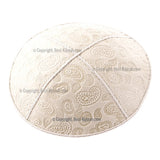 C52 - PAISLEY EMBOSSING KIPPAH