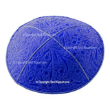 C54 - LEAVES EMBOSSING KIPPAH