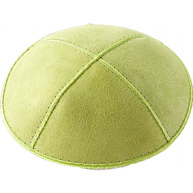 A40 - PISTACHIO GREEN SUEDE KIPPAH