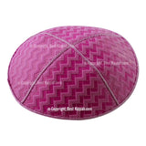 C57 -ZIG ZAG EMBOSSING KIPPAH