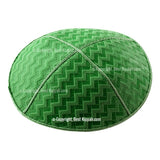 C57 -ZIG ZAG EMBOSSING KIPPAH