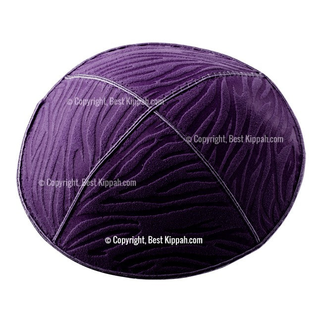 C63 - ZEBRA EMBOSSING KIPPAH