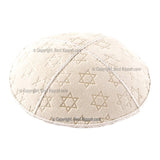 C67 - STAR OF DAVID EMBOSSING KIPPAH