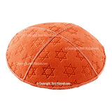 C67 - STAR OF DAVID EMBOSSING KIPPAH