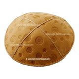 C86 - SUNFLOWER EMBOSSING KIPPAH