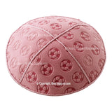 C80 - SOCCER BALLS EMBOSSING KIPPAH