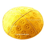 C80 - SOCCER BALLS EMBOSSING KIPPAH