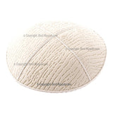 C89 - DOTTED LINES EMBOSSING KIPPAH