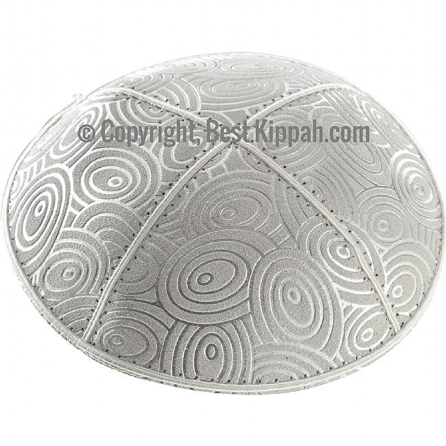 D51 - METALLIC SWIRLS EMBOSSING (Kippah)