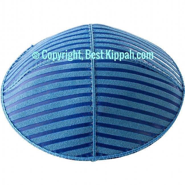 D65 - METALLIC WIDE LINES EMBOSSING (Kippah)