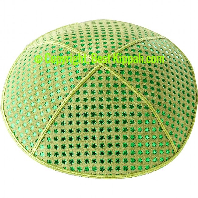 D66 - METALLIC MINI STARS EMBOSSING (Kippah)