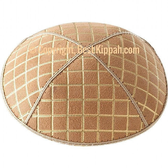 D71 - METALLIC QUILTED EMBOSSING (Kippah)