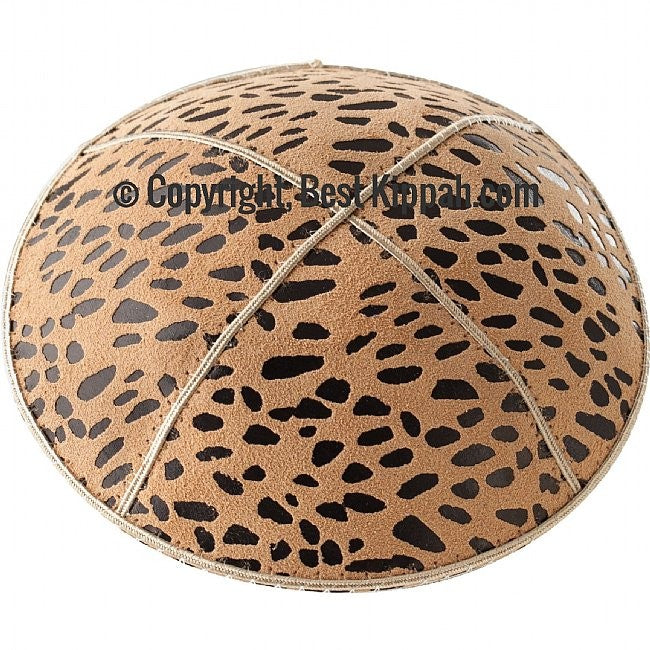 D92 - METALLIC LEOPARD EMBOSSING (Kippah)