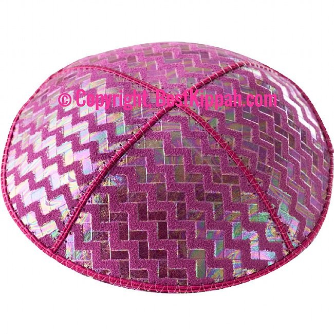 D57 - ZIG ZAG EMBOSSING (kippah)