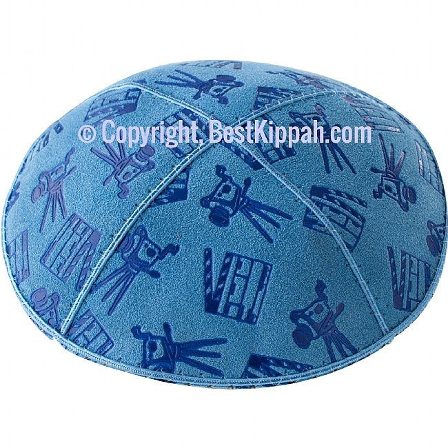 D104 - MOVIE THEME EMBOSSING (kippah)