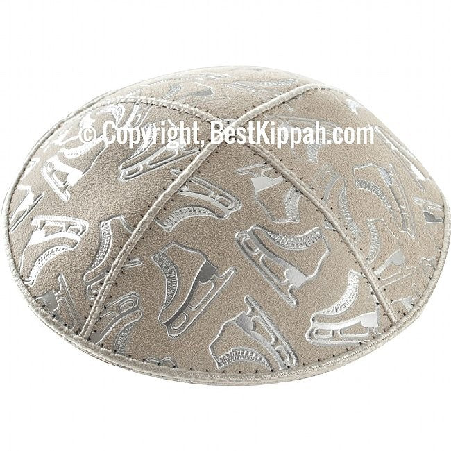 D105 - ICE SKATES EMBOSSING (kippah)