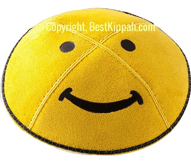 METALLIC SMILEY (Kippah)
