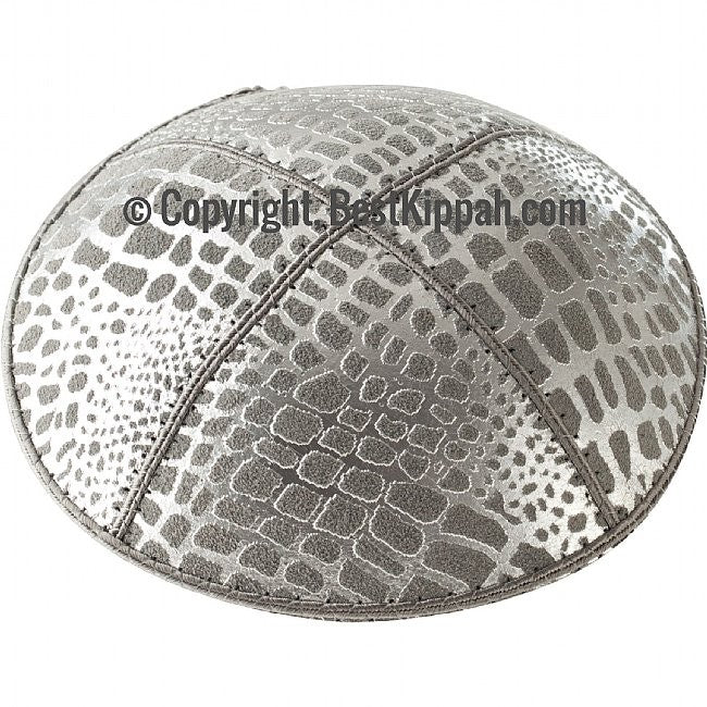 D40 - ALLIGATOR EMBOSSING (kippah)