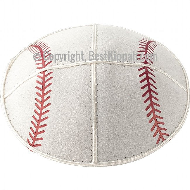 SUEDE BASEBALL KIPPAH