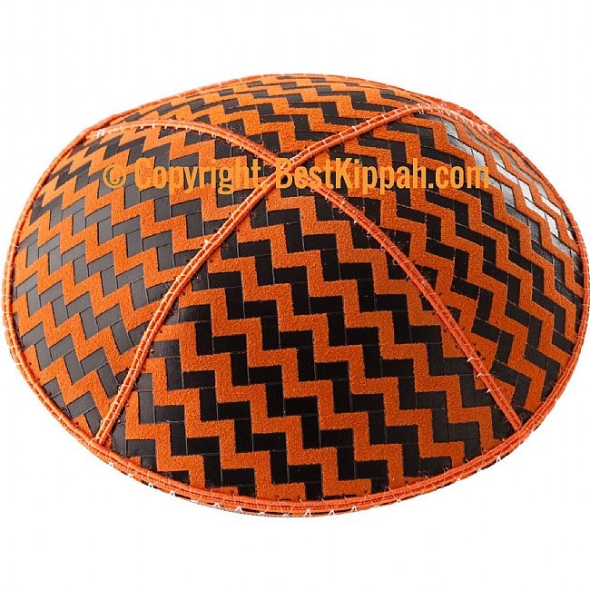 D57 - ZIG ZAG EMBOSSING (kippah)