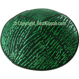 D89 - METALLIC DOTTED LINES EMBOSSING (Kippah)