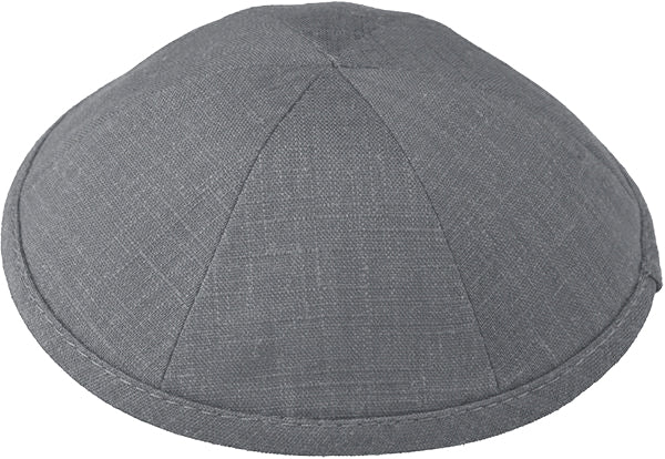 LIN10 - GREY LINEN KIPPAH
